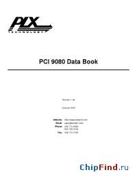 Datasheet PCI9080C manufacturer PLX