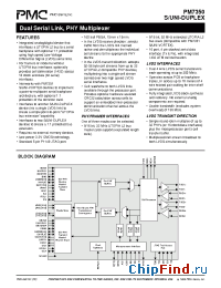 Datasheet PM7350 manufacturer PMC-Sierra