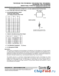 Datasheet TISP4070H3BJ manufacturer Power Innovations