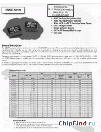 Datasheet 105S12VFI manufacturer Power-One