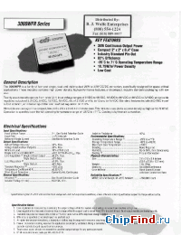 Datasheet 3005/12T12WFR manufacturer Power-One