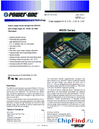 Datasheet 48IMS30-0302-9G manufacturer Power-One