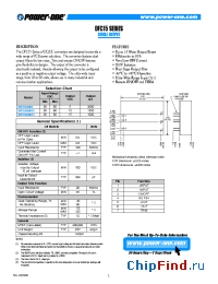 Datasheet DFC15U48S12 manufacturer Power-One