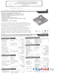 Datasheet EXA40-48S3V3 manufacturer Power-One