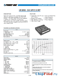 Datasheet HAD030TGE-A manufacturer Power-One