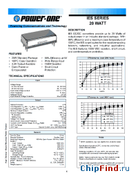 Datasheet IES013ZE-A manufacturer Power-One