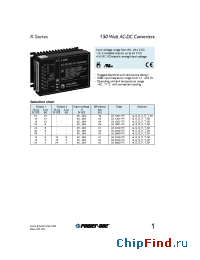 Datasheet LK2320-7R manufacturer Power-One