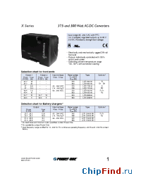 Datasheet LXN-1601-6 manufacturer Power-One