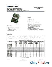 Datasheet NVS0.9EE-M6 manufacturer Power-One