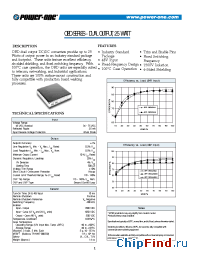 Datasheet OBD025ZJJ manufacturer Power-One