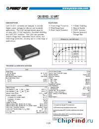 Datasheet QAS050ZG manufacturer Power-One