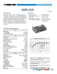 Datasheet QBS100YJ-A manufacturer Power-One