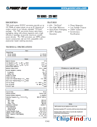 Datasheet TES150ZE-A manufacturer Power-One