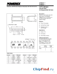 Datasheet AY08A3-12 manufacturer Powerex