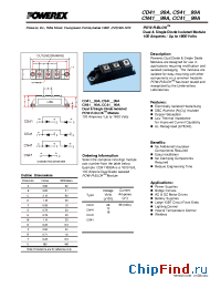 Datasheet CC411299 manufacturer Powerex