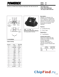 Datasheet CD240610 manufacturer Powerex