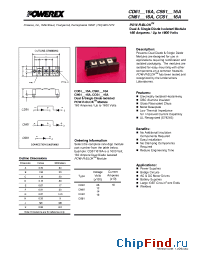 Datasheet CD610816A manufacturer Powerex