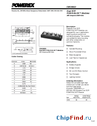 Datasheet CM530820 manufacturer Powerex