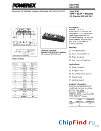 Datasheet CM531220 manufacturer Powerex
