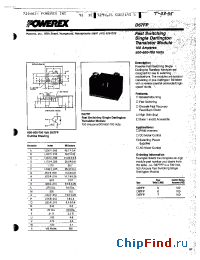 Datasheet D67FP5100 manufacturer Powerex