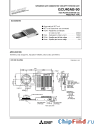 Datasheet GCU40AB-90 manufacturer Powerex