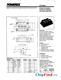 Datasheet KS324520 manufacturer Powerex