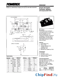 Datasheet KS624530 manufacturer Powerex