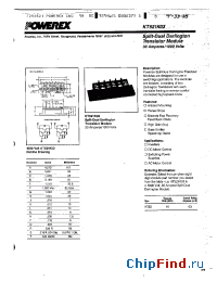 Datasheet KT521K03 manufacturer Powerex