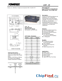 Datasheet LD470650 manufacturer Powerex