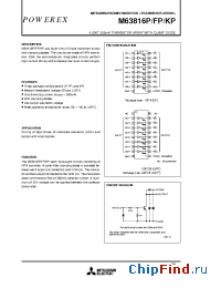 Datasheet M63816FP manufacturer Powerex