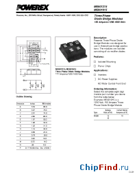 Datasheet ME601615 manufacturer Powerex