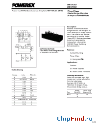 Datasheet ME701602 manufacturer Powerex