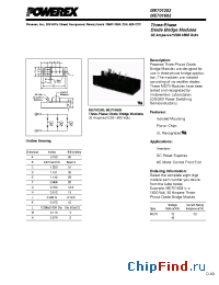 Datasheet ME701603 manufacturer Powerex