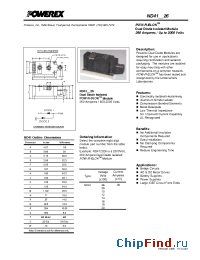 Datasheet ND410826 manufacturer Powerex