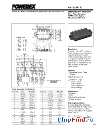 Datasheet PM10CZF120 manufacturer Powerex