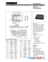 Datasheet PM150CSD060 manufacturer Powerex