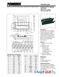 Datasheet PM150RLA060 manufacturer Powerex