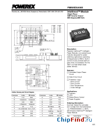 Datasheet PM600DSA060 manufacturer Powerex