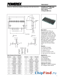 Datasheet PS21244 manufacturer Powerex