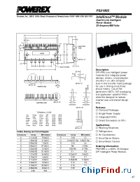 Datasheet PS21865 manufacturer Powerex