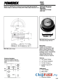 Datasheet R9G01200A manufacturer Powerex