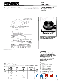 Datasheet T7S0107504DN manufacturer Powerex