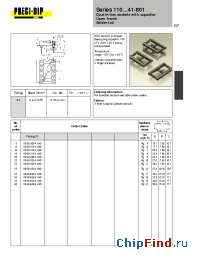 Datasheet 110-93-314-41-801 manufacturer Precid-Dip