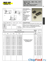 Datasheet 110-99-424-41-105 manufacturer Precid-Dip