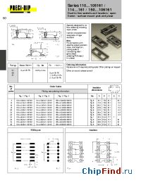 Datasheet 110-Z1-320-41-105161 manufacturer Precid-Dip