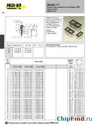 Datasheet 111-91-306-41-001 manufacturer Precid-Dip