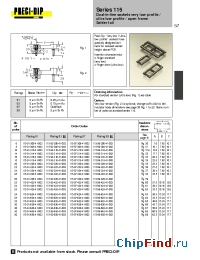 Datasheet 115-91-316-41-003 manufacturer Precid-Dip