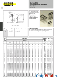 Datasheet 116-93-304-41-006 manufacturer Precid-Dip