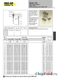 Datasheet 126-93-210-41-001 manufacturer Precid-Dip
