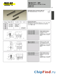 Datasheet 350-10-108-00-012 manufacturer Precid-Dip